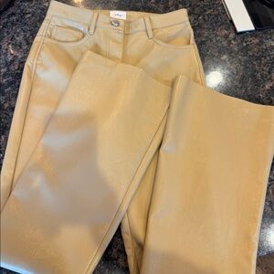 Aritzia Wilfred Faux leather pants